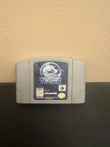 Mortal Kombat Mythologies: Sub-Zero N64 (Nintendo 64) Tested Authentic  - Picture 1 of 2