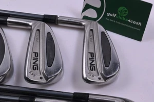 Left Hand Ping S59 Irons / 4-PW / Black Dot / Regular Flex Ping TFC 100 Shafts - Picture 1 of 7