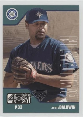 2002 Upper Deck 40 Man James Baldwin #187 - Image 1 of 2