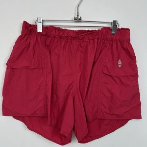 FP Movement by Free People Size L Women's In The Wild Shorts 5” Cayenne Pink - Picture 1 of 7