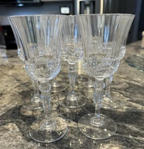 Aurea Wine Stemware 7 3/8" Royal Crystal Rock 1989 - 2009 SET OF 8 Flawless - Picture 1 of 7