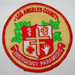Parche DE COLECCIÓN Paramédico de Emergencia de Los Ángeles Años 90 - Imagen 1 de 2