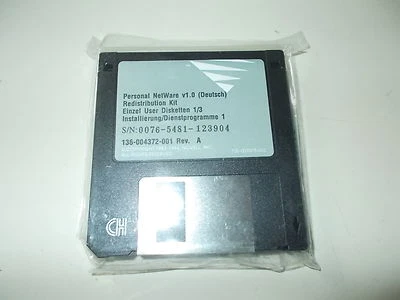 Novell Personal Netware V. 1.0, #K-7-6 - Image 1 of 2