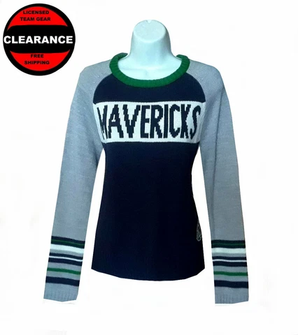 Nba Womens Apparel / Dallas Mavericks Womens NBA Classic Team Sweater,nwt, SMALL Cover