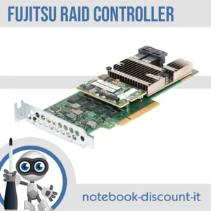 Controller PRAID EP420i/2 Fujitsu D3216-B23 GS 2 RAID Controller TESTED OK - Foto 1 di 1