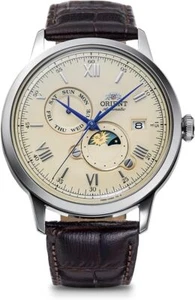 Orient Orient Bambino SUN & MOON RN-AK0803Y Automatic Men Watch New in Box - Picture 1 of 3