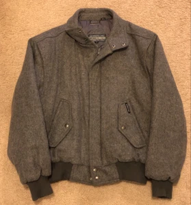 Members Only Wool Coat Winter Jacket Gray Mens Size 42 - Picture 1 of 4
