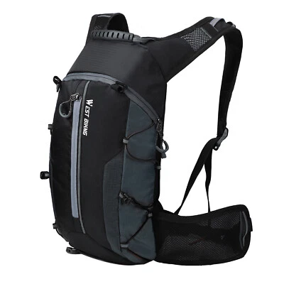 WEST BIKING Waterproof Bag Cycling Sports Hiking Hydration Pack Backpack 10L - Imagem 1 de 4