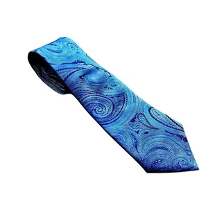 Corbata de seda con estampado de cachemira Canali para hombre hecha en Italia - Imagen 1 de 6