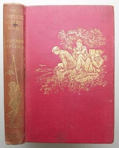 1929 1ST ED RUDYARD KIPLING THE COMPLETE STALKY & CO ILLUSTRATED GILT DECORATED - Picture 1 of 24