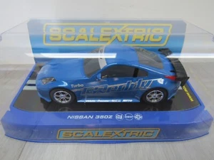 Scalextric C2879 Nissan 350Z Drift 360 Greddy Blue NEW - Picture 1 of 5