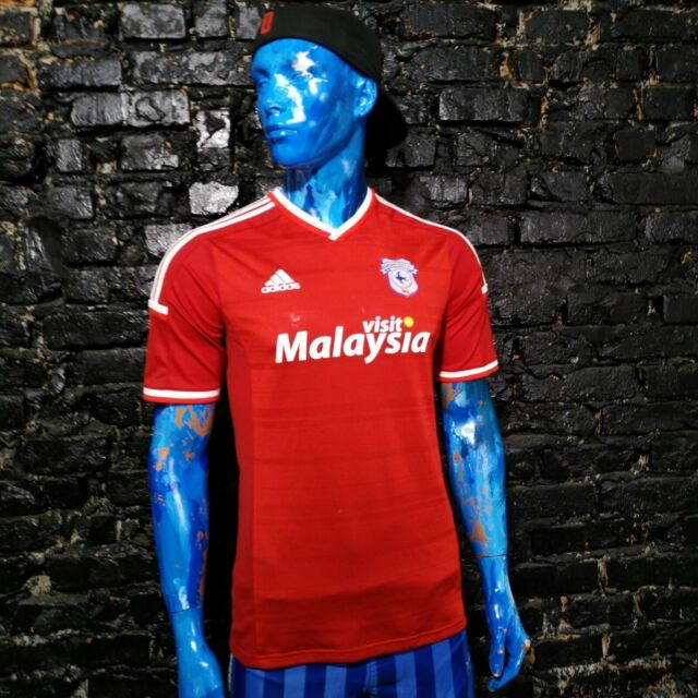 Cardiff City FC 20/21 Third Replica Blank Jersey Adidas Men's Orange NWT