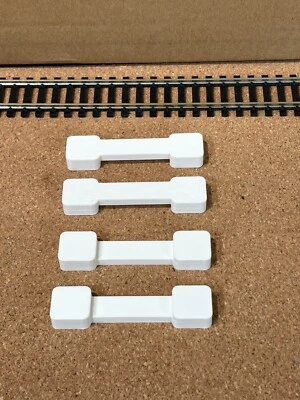 HO 2" 13 ft Parallel Train Track Laying Spacer Spacing SET OF 4 Color Options - Image 1 of 4