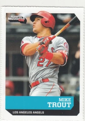 2017 Sports Illustrated for Kids MIKE TROUT #617 Los Angeles Angels - Image 1 of 2