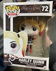 FUNKO POP! #72, HARLEY QUINN  FUNKO POP! ARKHAM ASYLUM HARLEY QUINN