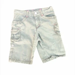 Gymboree Green Roll Leg Cargo Pants Girls Size 5 - Picture 1 of 4