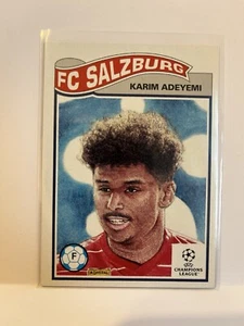 Topps UCL Living Set - #376 Karim Adeyemi - Salzburg - PR: 2393 - BVB Dortmund - Bild 1 von 2