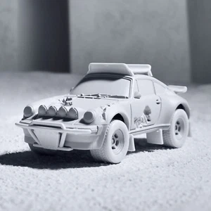 Porsche Safari 911 Turbo 1986 erosionado Hot Wheels x Daniel Arsham - Imagen 1 de 6