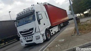 Barra de techo - Nueva en caja para adaptarse al cubo Iveco Stralis + Hi-Way activo espacio-tiempo acero inoxidable - Imagen 1 de 12