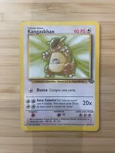 Pokemon CCG - Kangaskhan 21/64 - Jungle - Rare - Non Holo - Portuguese - MP - Picture 1 of 10