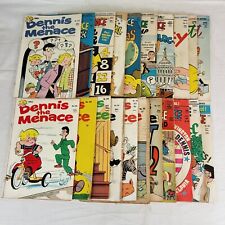 VTG 1970s Comic Book Lot (21) Dennis The Menace Mixed Issues