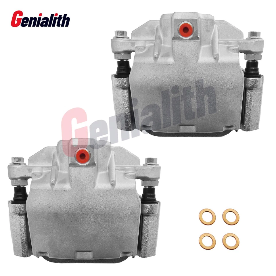 2x Rear Disc Left Right Brake Caliper w/Bracket for 2007-2020 Cadillac Escalade Foto 1 de 4