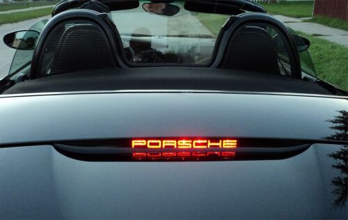 Porsche Boxster 986 S 3rd brake light decal overlay 1997 98 99 00 01 02 03 04