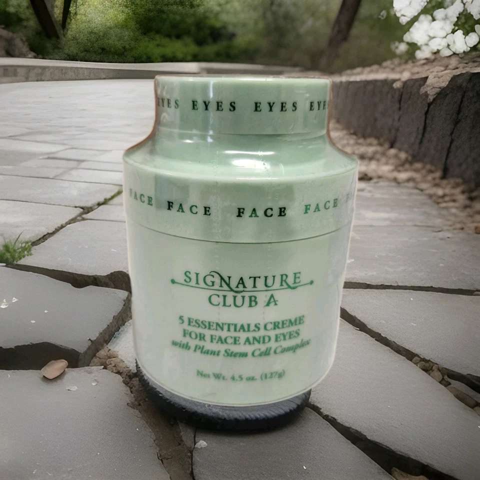 Crema facial y de ojos Signature Club A 5 Essentials dúo de células madre vegetales-4,5 oz-¡NUEVA!! Foto 1 de 4