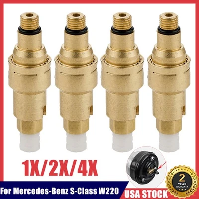 Válvula de cobre de presión arriesgada de puntal de suspensión neumática delantera trasera para Mercedes W220 Foto 1 de 4