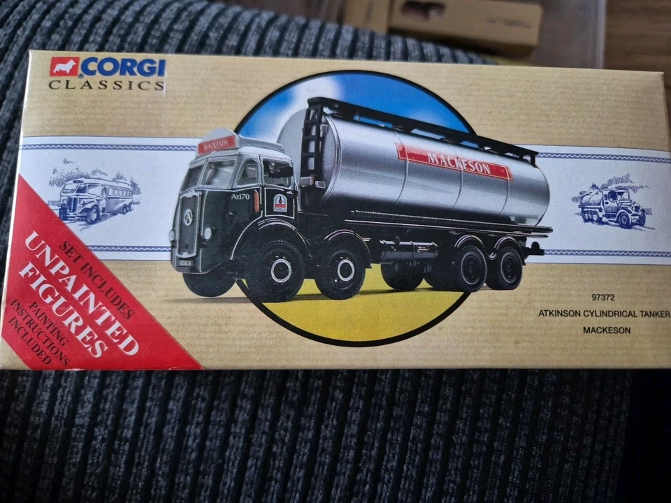 CORGI CLASSICS 97372 ATKINSON CISTERNA CILÍNDRICA MACKESON EDICIÓN LIMITADA EN MUY BUENA CONDICIÓN Foto 1 de 1
