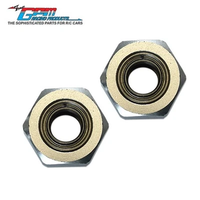 GPM Upgrades Aluminium Front Wheel Hex Adapter With Bearing TAMIYA DT-03 DT-04 - Image 1 of 4