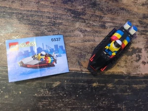 VTG 1994 Lego System 6537 Hydro Racer With Instructions Boat Minifig - Picture 1 of 3