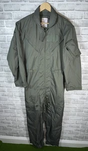 Mono Flyers de colección para hombre 42r verde salvia resistente al fuego 27/P traje de vuelo - Imagen 1 de 6