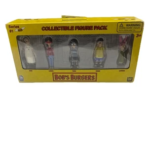Bob's Burgers Sammelfiguren Paket Serie 1 Familie 5er Pack Brandneu - Bild 1 von 5