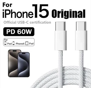 Apple phone Lighting Charger USB C Charger Fast Charging - Zdjęcie 1 z 1