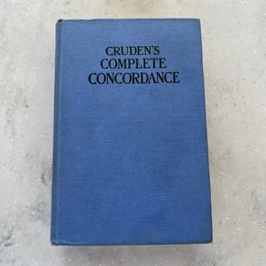 Cruden's Complete Concordance to the Old and New Testaments / 1949 Hardcover - Imagen 1 de 14