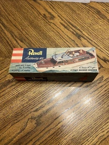 Kit modelo barco crucero puente volador Revell Chris Craft 1953 vintage  - Imagen 1 de 13