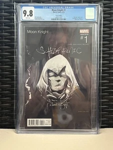 Moon Knight 1 Hip Hop Variant CGC 9.8 White Pages - Picture 1 of 2