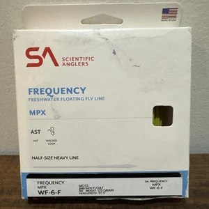 Scientific Anglers Frequency MPX Floating Fly Line. WF-6-F Moss Half Size Heavy - Picture 1 of 4