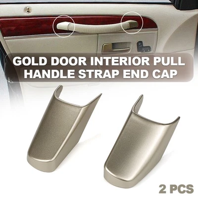 2 накладки на торцы внутренней дверной ручки для Lincoln Town Car 2003-2011 2010 годов выпуска - Изображение 1 из 4