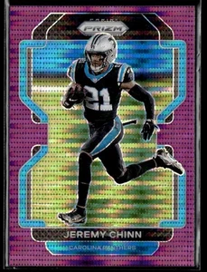 Jeremy Chinn 2021 Panini Prizm Purple Pulsar #318 Carolina Panthers - Picture 1 of 2