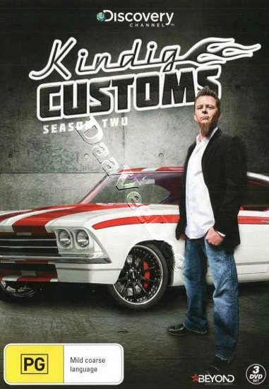 Kindig Customs (Season 2) NEW PAL 3-DVD Set Nick Meagher Dave Kindig - Image 1 of 1