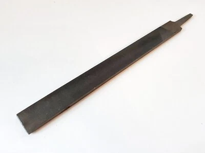 Flat Bastard Double Cut Flat File 14" X 1-1/4" Carbon Steel - Image 1 of 4