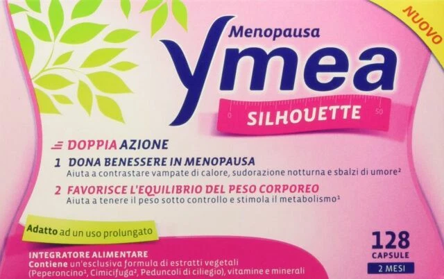 Ymea 128 Capsule Integratore Alimentare Silhouette Menopausa