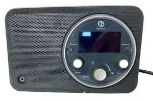 Boston Horizon Solo AM/FM Radio w/Digital Alarm Clock With Power Cord & Antenna - Picture 1 of 11