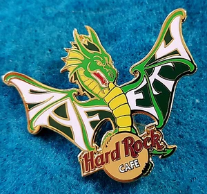 STAFF EXCLUSIVE AWARD HRC SAFETY GREEN DRAGON WINGS 2004 Hard Rock Cafe PIN LE - Picture 1 of 1