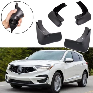 4PCS Mudflaps Mud flap Splash Guards Mudguar FOR 2019-2024 Acura RDX - Picture 1 of 8