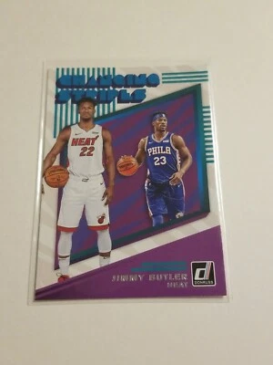 2019-20 Panini Donruss Jimmy Butler Miami Heat #1 Changing Stripes Insert - Image 1 of 2
