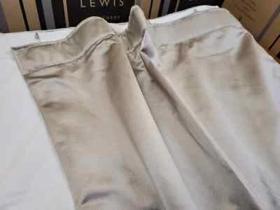 John Lewis MTM W725 x D221cm Villa Nova Kasian Wave Single Curtain RRP £1068 - Image 1 of 4