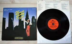 Marti Webb - Tell me on a Sunday - 12 Inch Vinyl LP Album  - GERMANY - Imagen 1 de 3